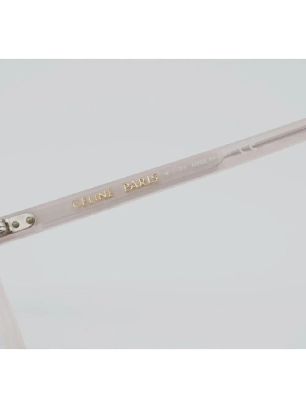 Celine CL50058I 072 Square Eyeglasses 50mm - Shiny Light Pink